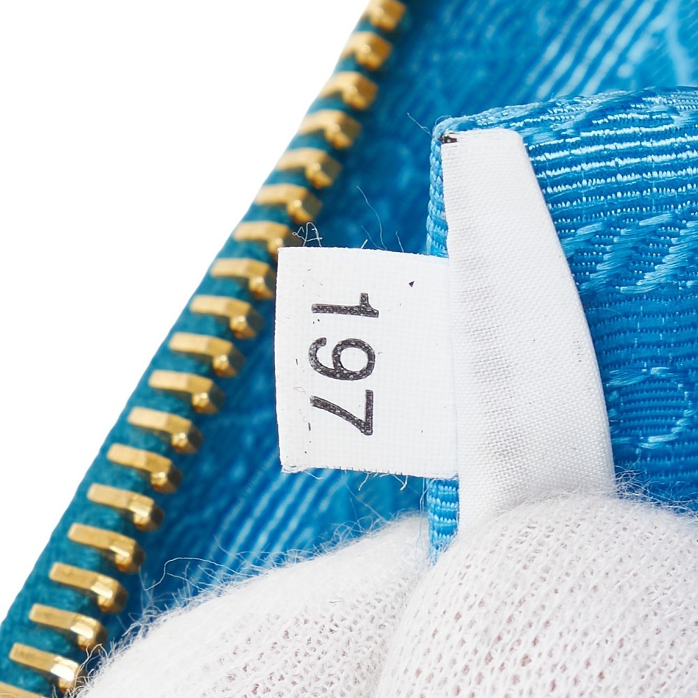 Prada Triangular Saffiano Leather Diagonal Mini S… - image 4